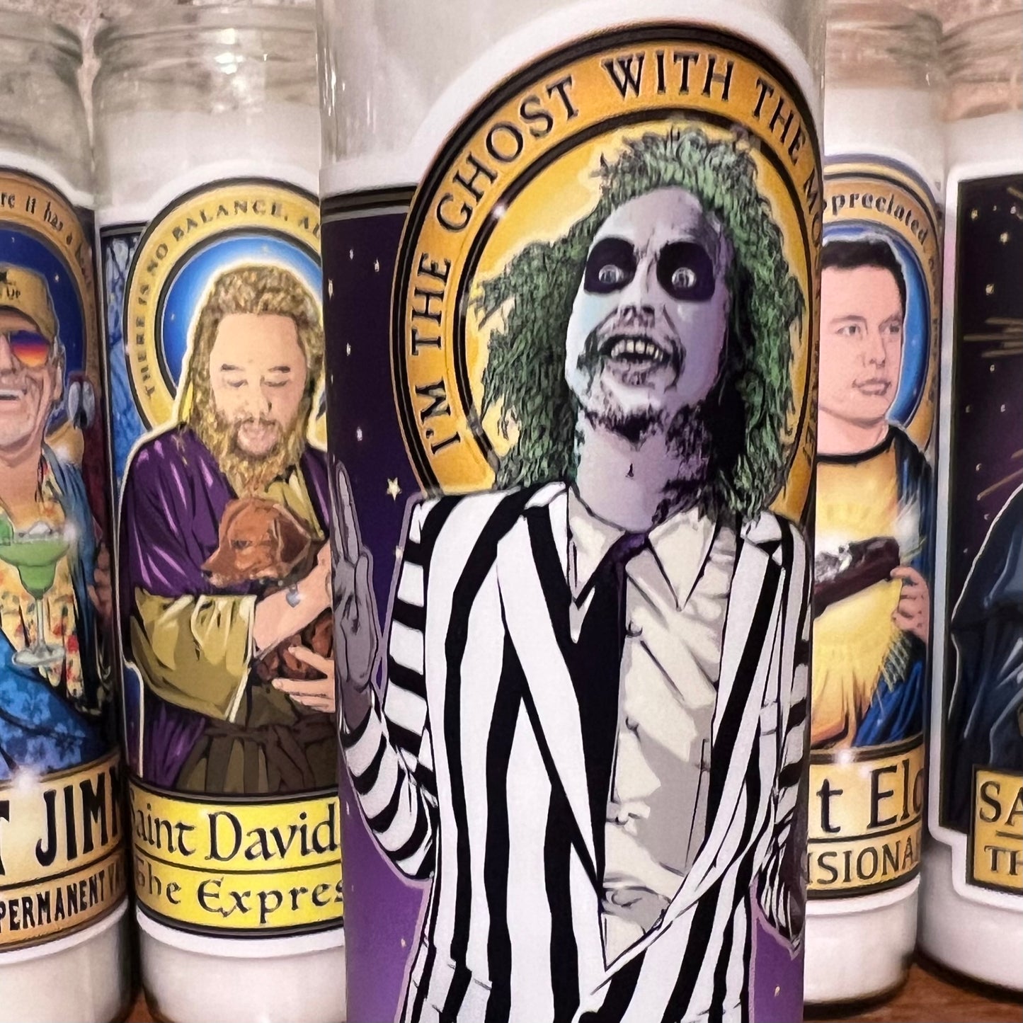 Saint Beetlejuice 🪲 Candle Cleaverandblade.com