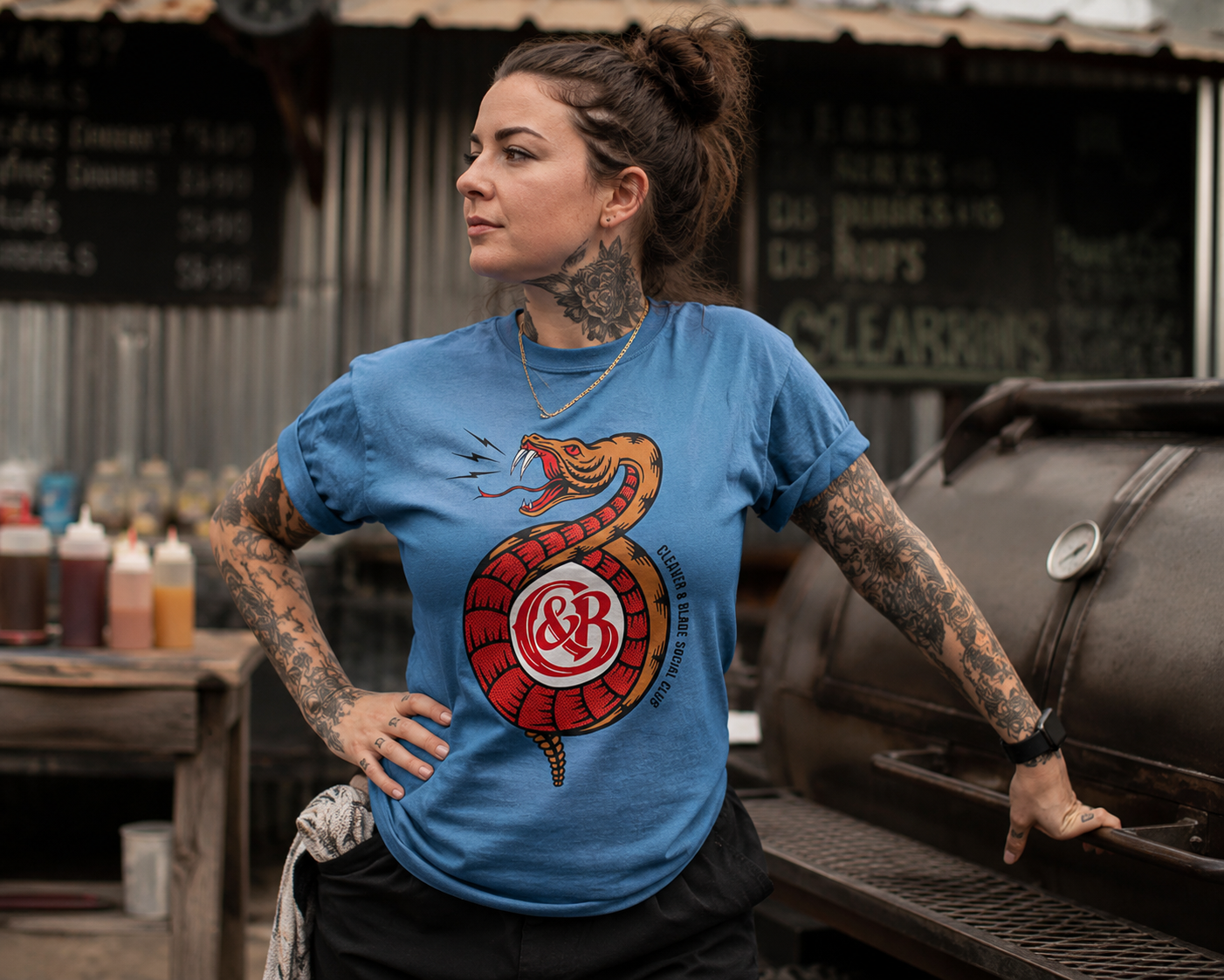 Cleaver & Blade™ "Don't Tread on My Mise" T-Shirt