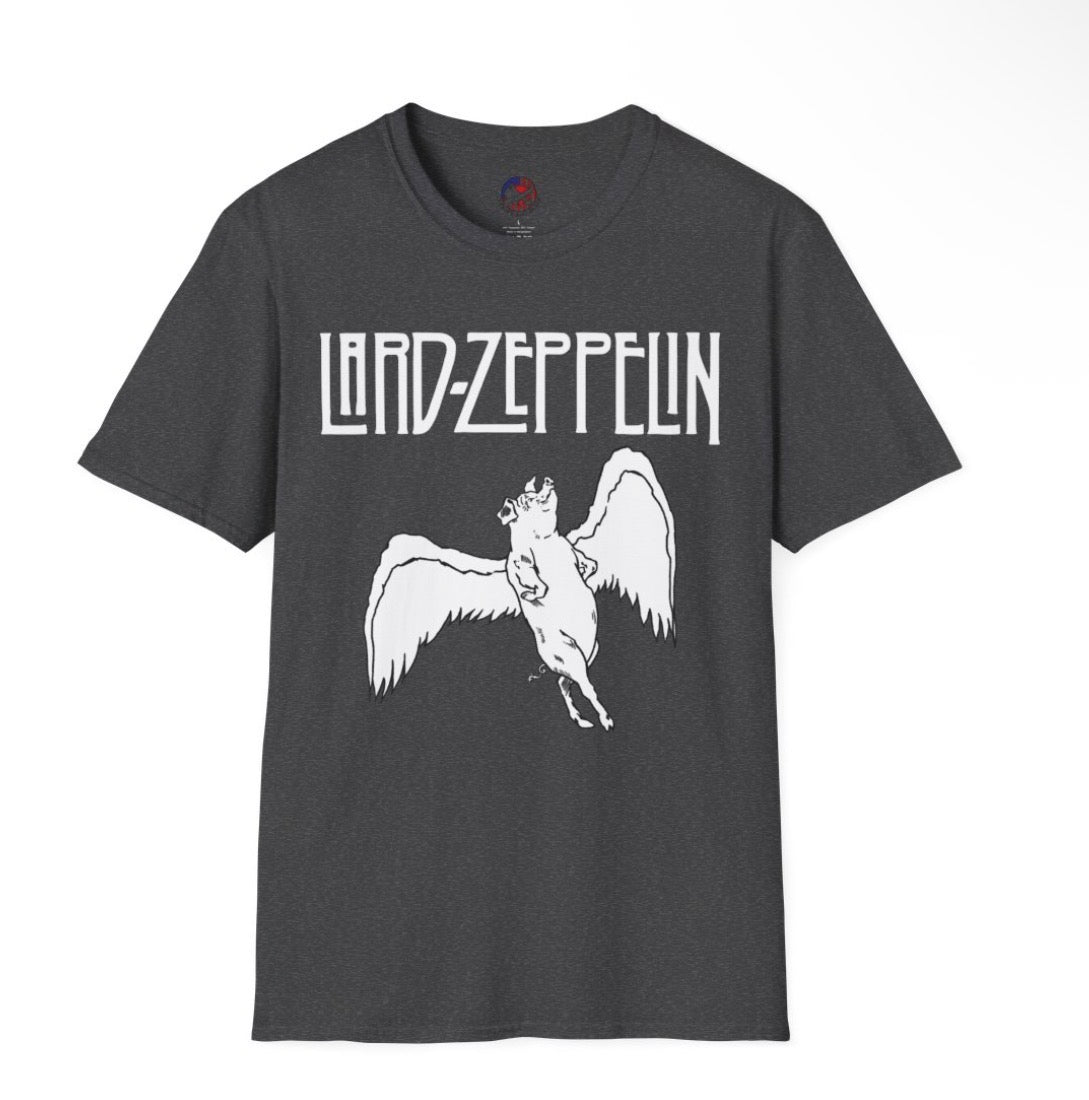 Pegasus Outline T-Shirt — Minimal Winged Horse Graphic Tee
