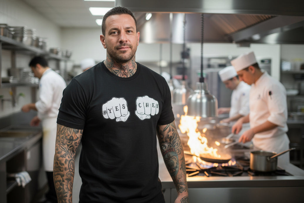 Cleaver & Blade™ “Yes Chef” T-Shirt/Uniform
