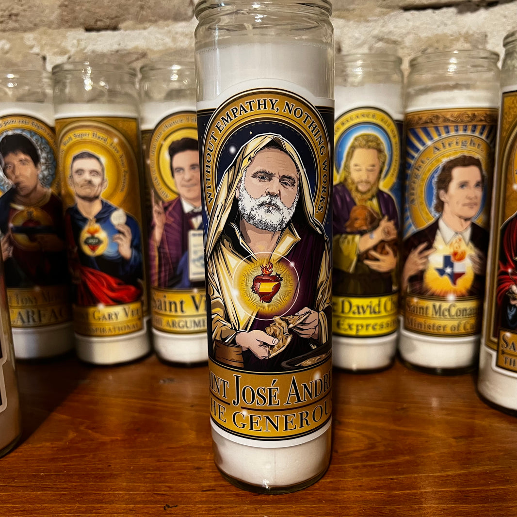 image Saint Jose Andres The Generous Candle Cleaverandblade.com