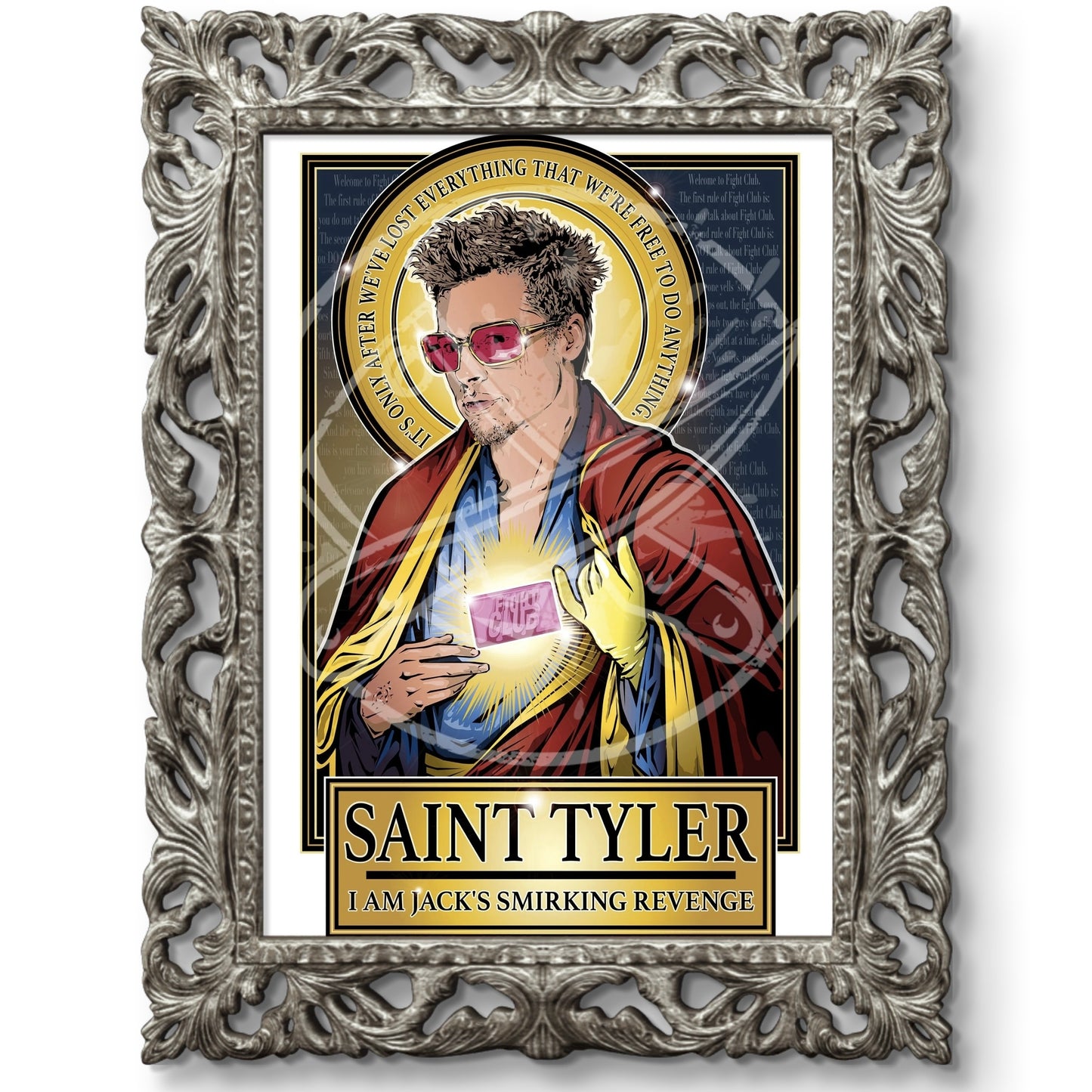 Saint Tyler I am Jack's Smirking Revenge Poster Cleaverandblade.com