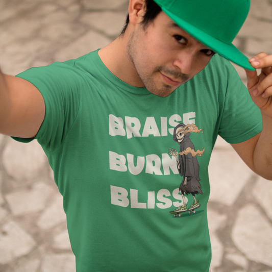 Braise Burn Bliss T-Shirt Cleaverandblade.com