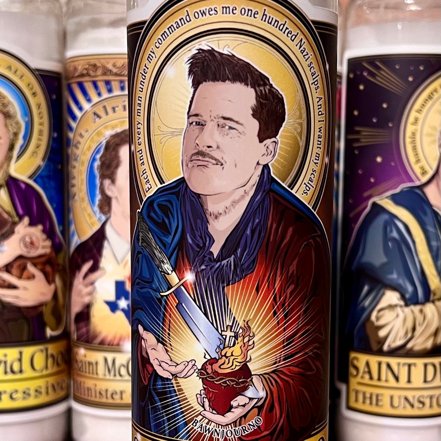 Saint Aldo The Inglorious Candle Cleaverandblade.com