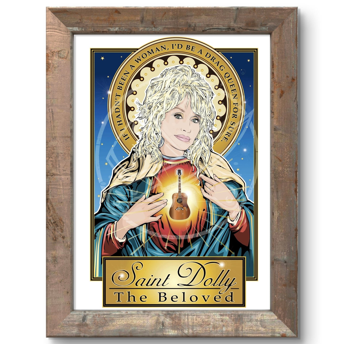 Saint Dolly poster included in bundle