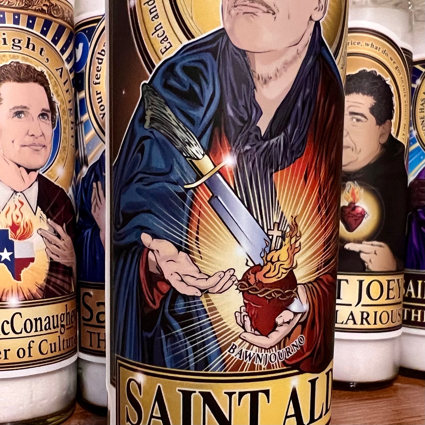 Saint Aldo The Inglorious Candle Cleaverandblade.com