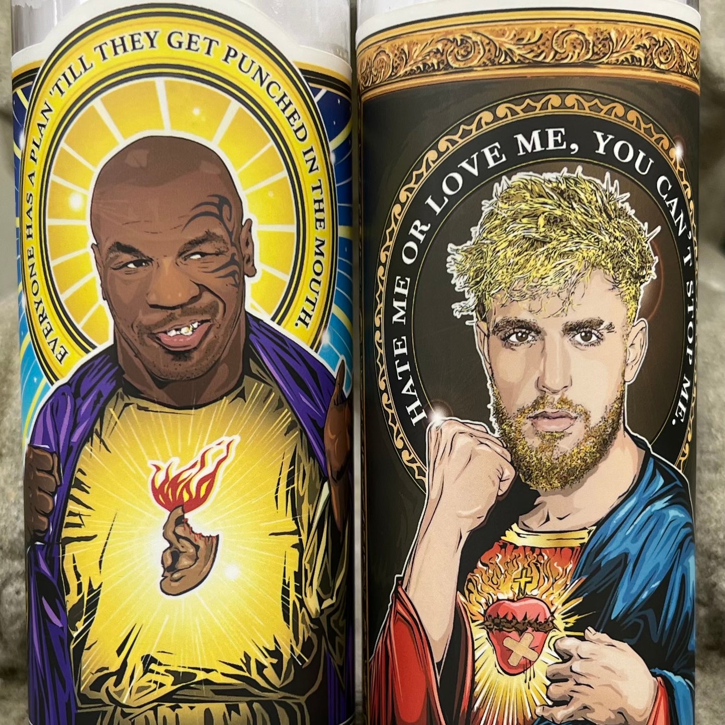 Saint Iron Mike The Undisputed Candle Cleaverandblade.com