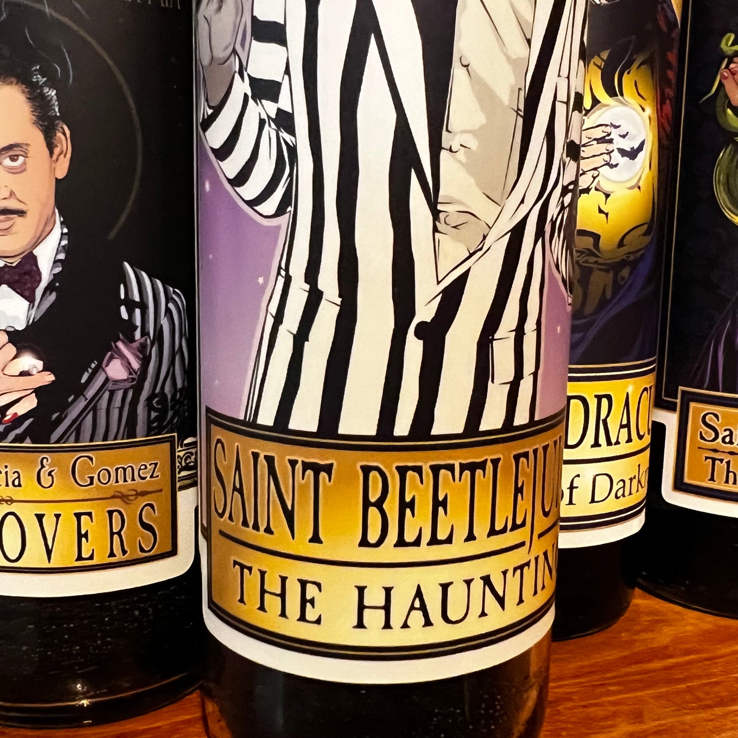 Saint Beetlejuice Candle