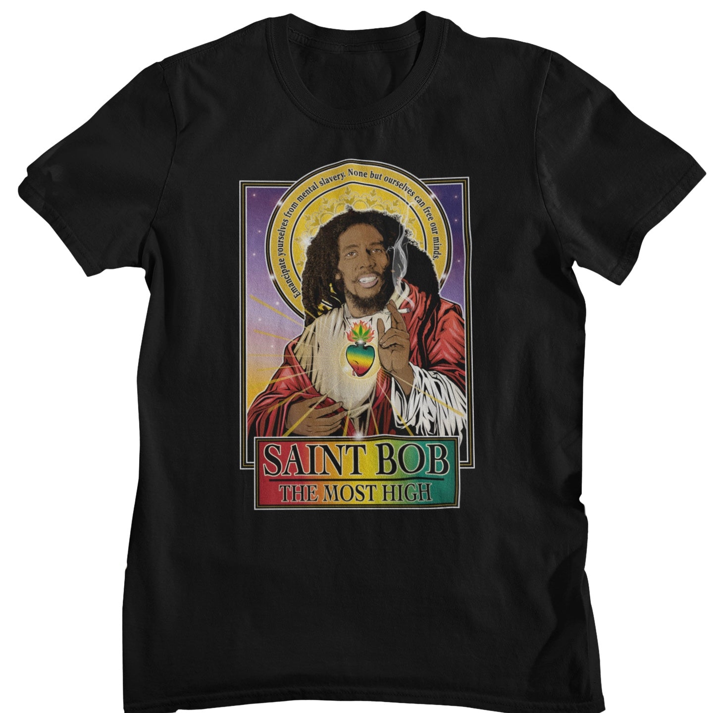 Saint Bob Marley T-Shirt Cleaverandblade.com