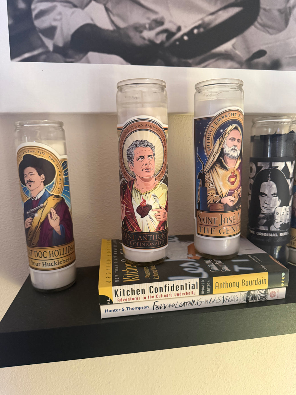 Cleaver & Blade™ “The Gospel of Anthony Bourdain Prayer Candle” 🕯️