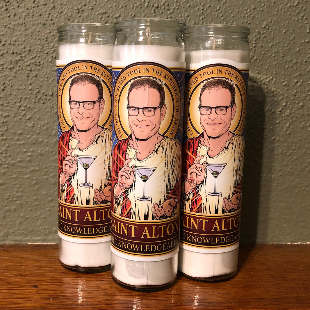 Saint Alton The Knowledgeable Candle Cleaverandblade.com