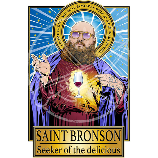 Saint Bronson poster included in bundle