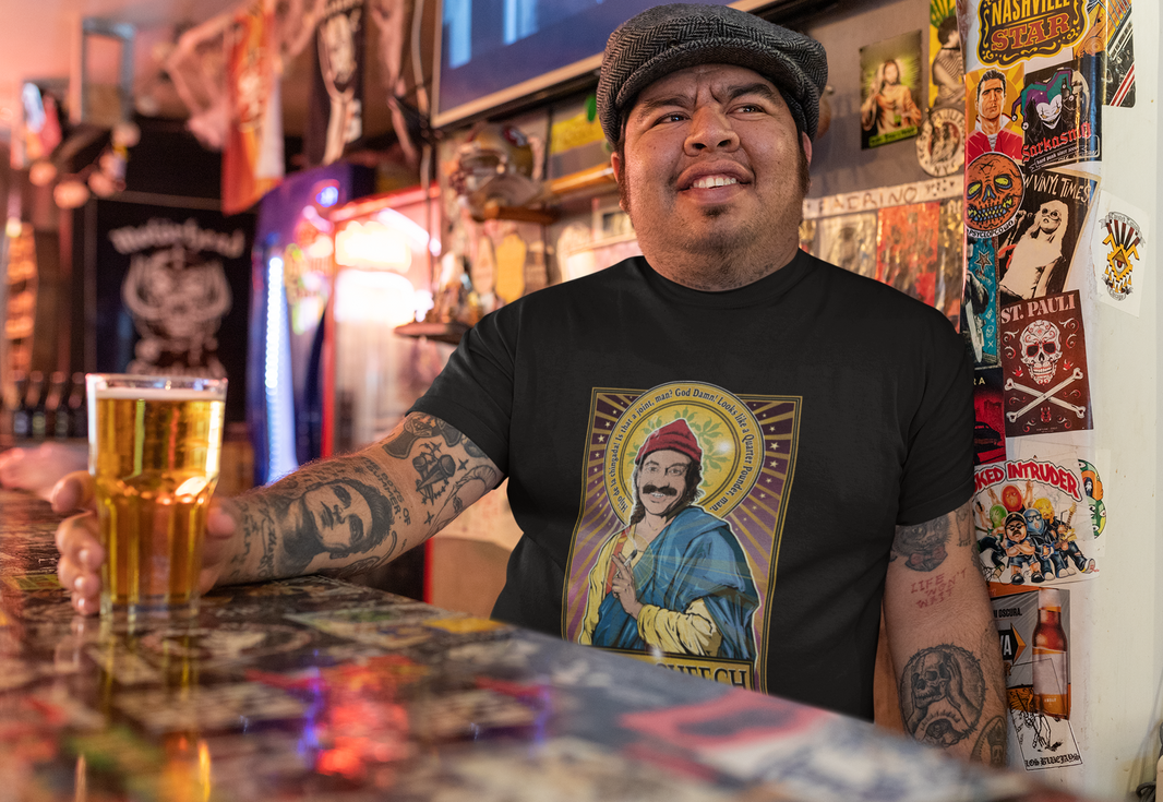 image Saint Cheech El Stoner T-Shirt Cleaverandblade.com