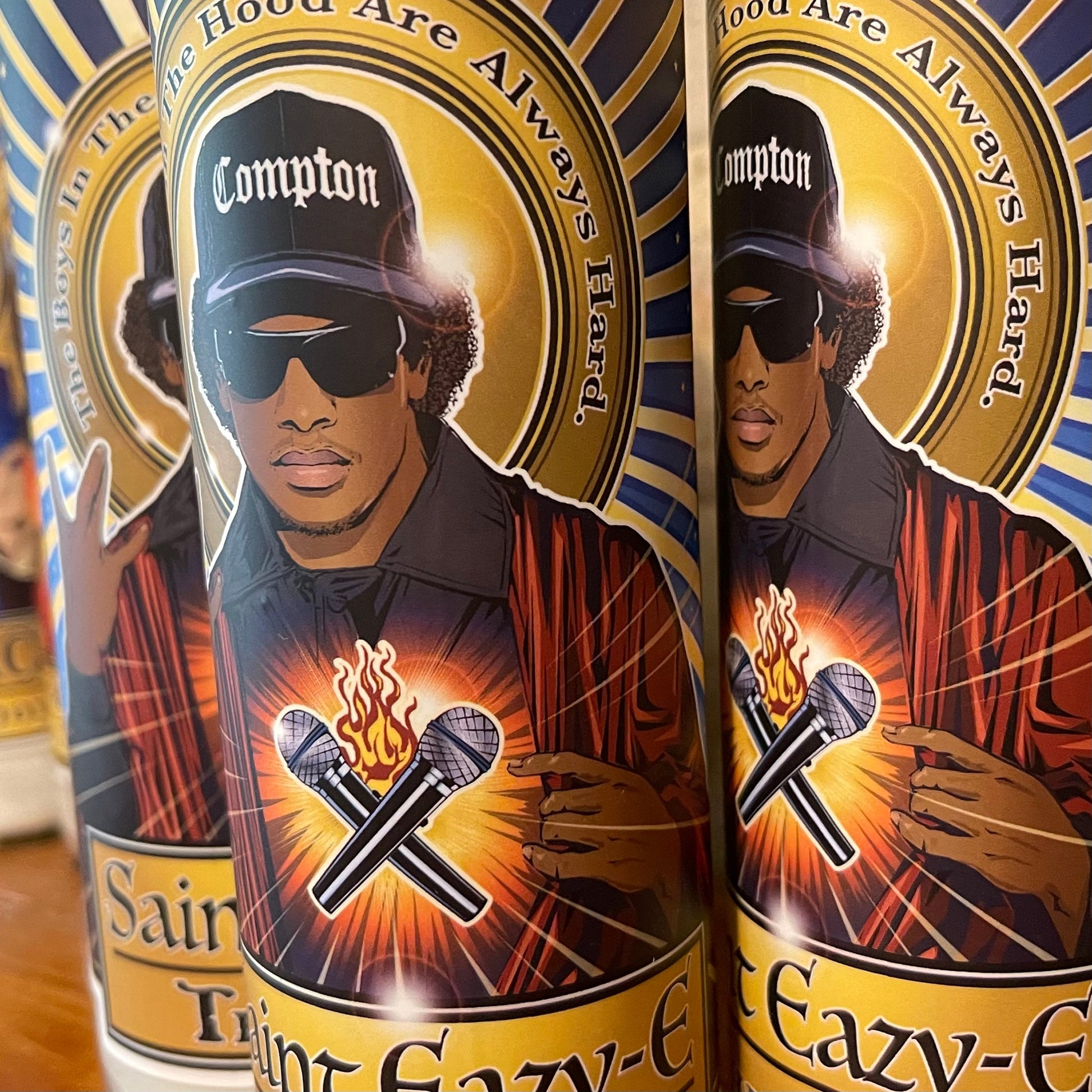 Saint Eazy-E The OG Candle Cleaverandblade.com