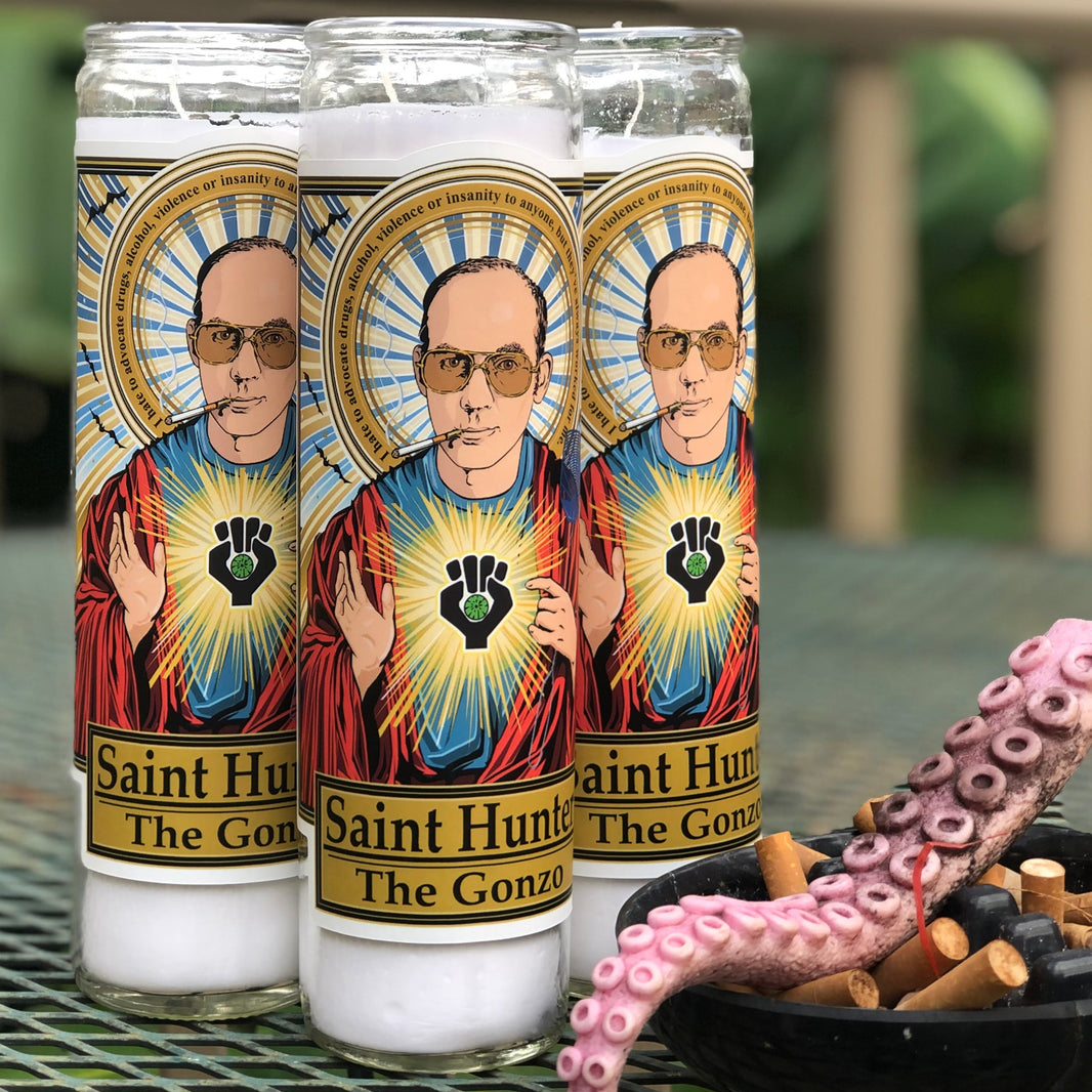 image Saint Hunter The Gonzo Candle Cleaverandblade.com