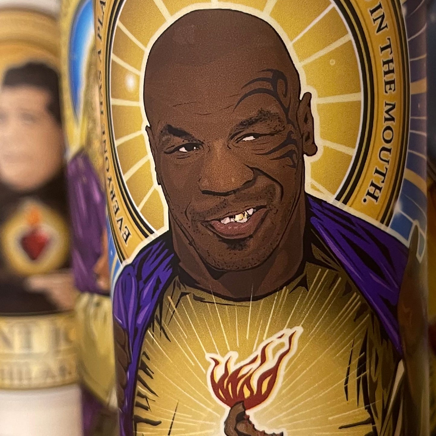 Saint Iron Mike The Undisputed Candle Cleaverandblade.com