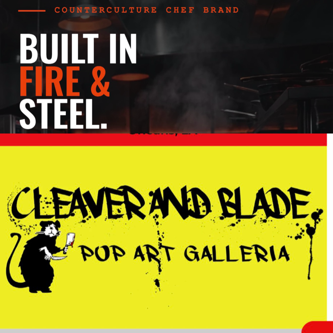 From Pop Art Galleria to Fire & Steel: The Cleaver & Blade Story