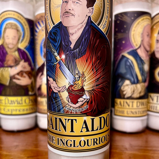 Saint Aldo The Inglorious Candle Cleaverandblade.com