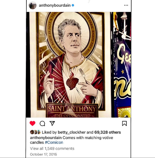Cleaver & Blade™ “Saint Bourdain” T-Shirt