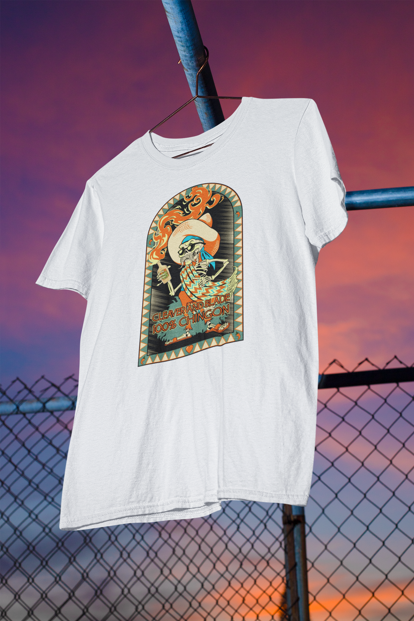 100% Chingon T-Shirt Cleaverandblade.com