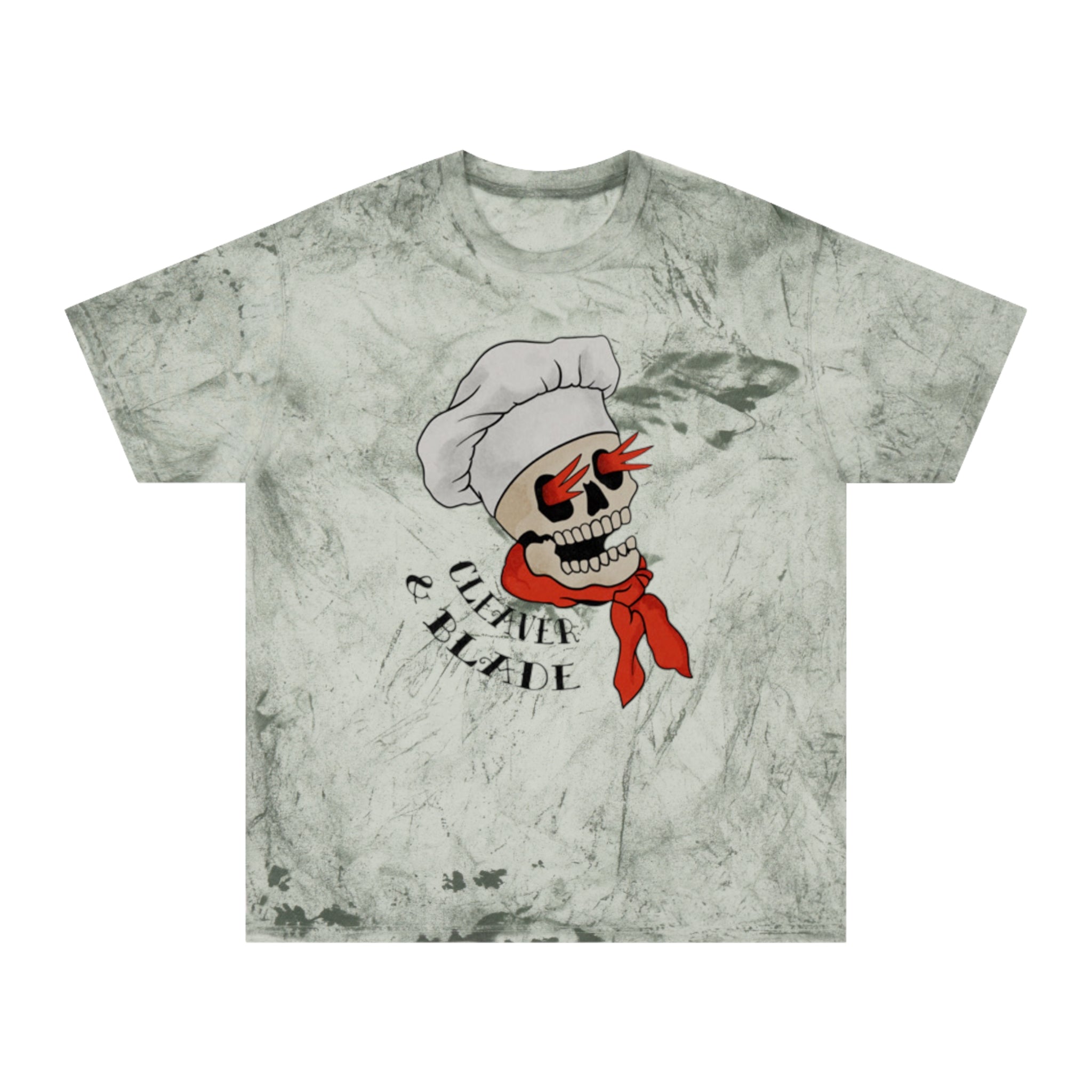 Skull Chef T-Shirt — 'Culinary Blade' Graphic Tee
