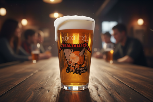 Cleaver & Blade™ "Post Shift" Pint Glass