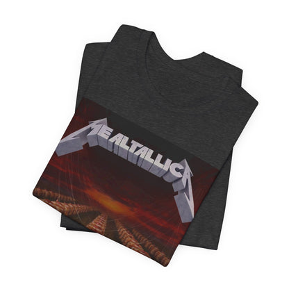 The MEALTALLICA™ – Master of Paupiettes Tee is built for chefs who run their stations like act