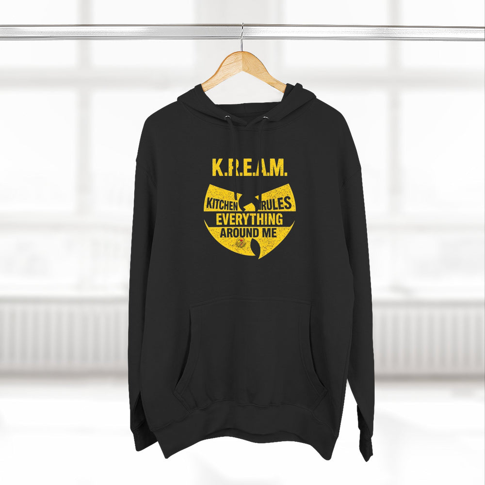 Chef Graphic Hoodie – K.R.E.A.M. Kitchen Rules Everything Around Me | Cleaver & Blade®