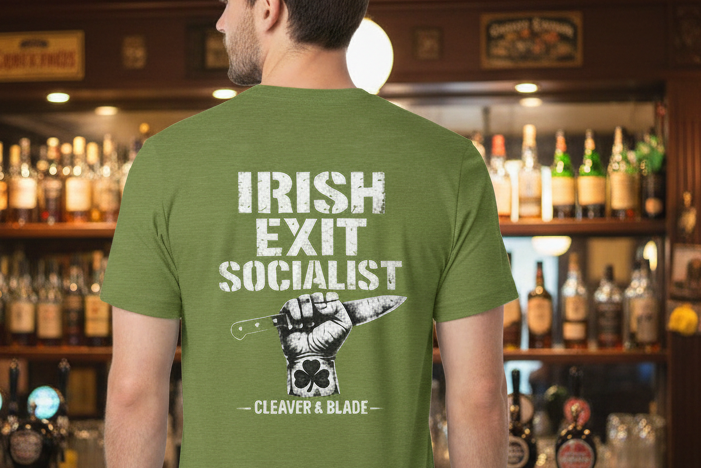 Irish Exit Tee — St. Patrick's Day Lucky Charm Shirt
