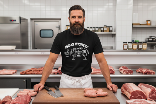 Cleaver & Blade™ "Cuts of Herbivore" T-Shirt