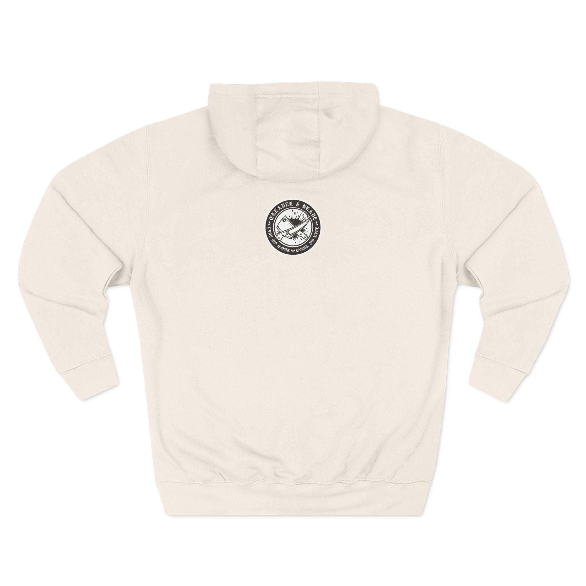 Crawfish Cuts Diagram Hoodie — Seafood Lover Graphic Fleece Hoodie