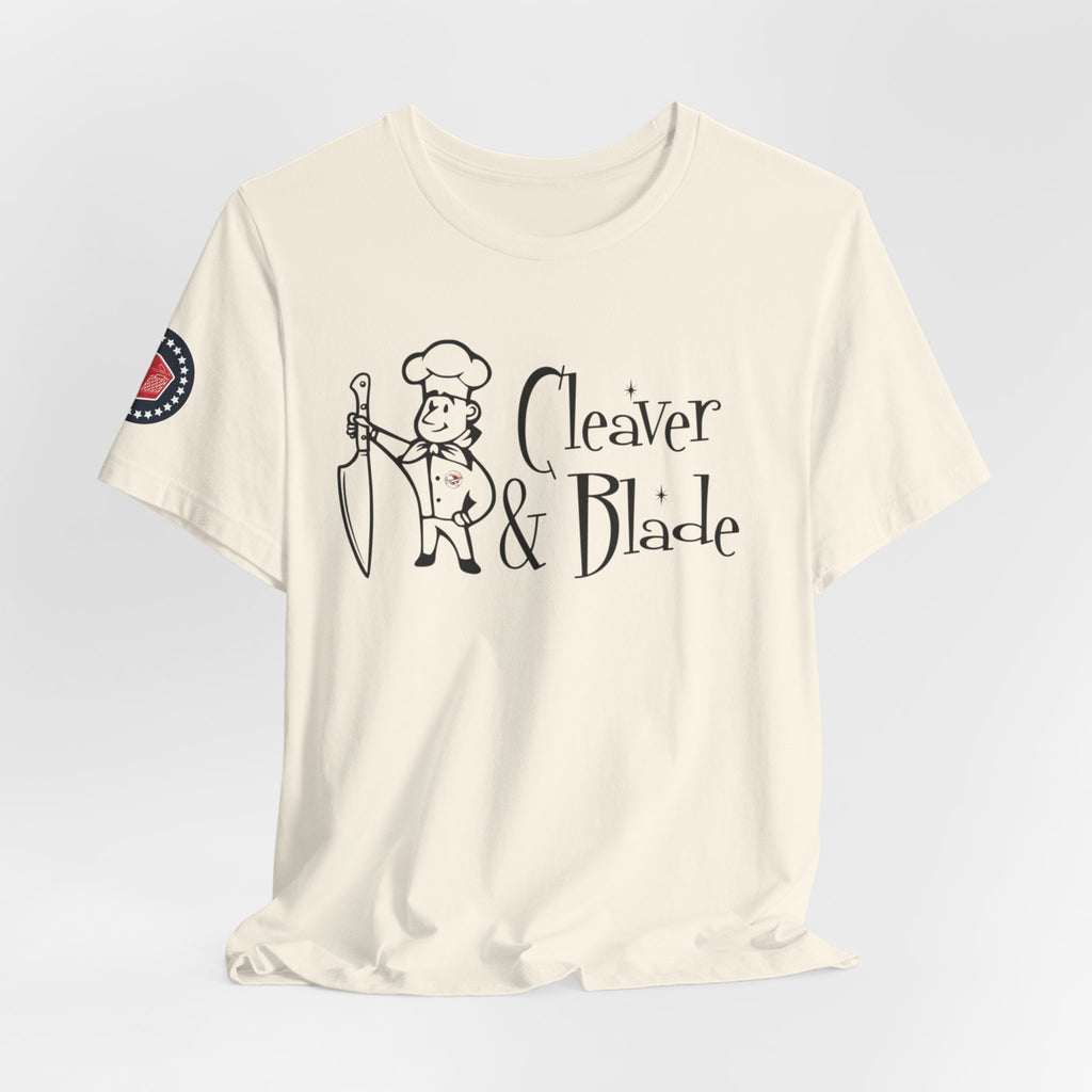 Cleaver & Blade Chef T-Shirt — Jetsons Butcher/Cook Graphic Tee