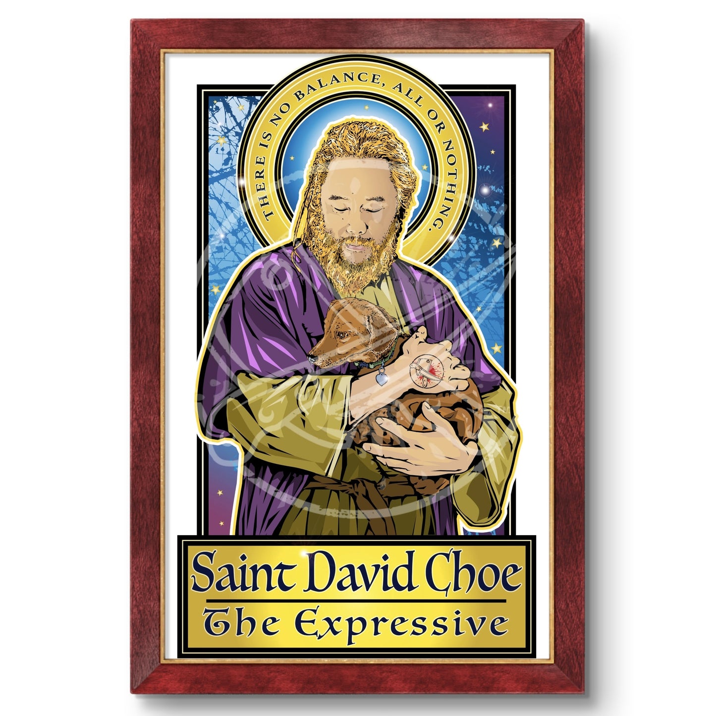 Saint David Choe The Expressive Poster