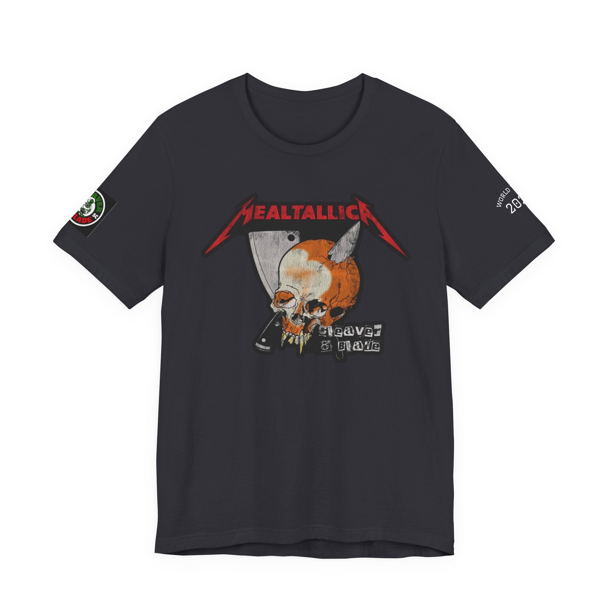 Metal Skull Tee — Real Tallica Graphic T-Shirt