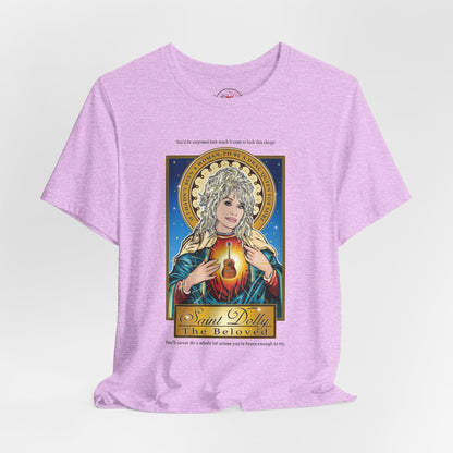 'Saint Dolly the Beloved' Sacred Heart Art T-Shirt