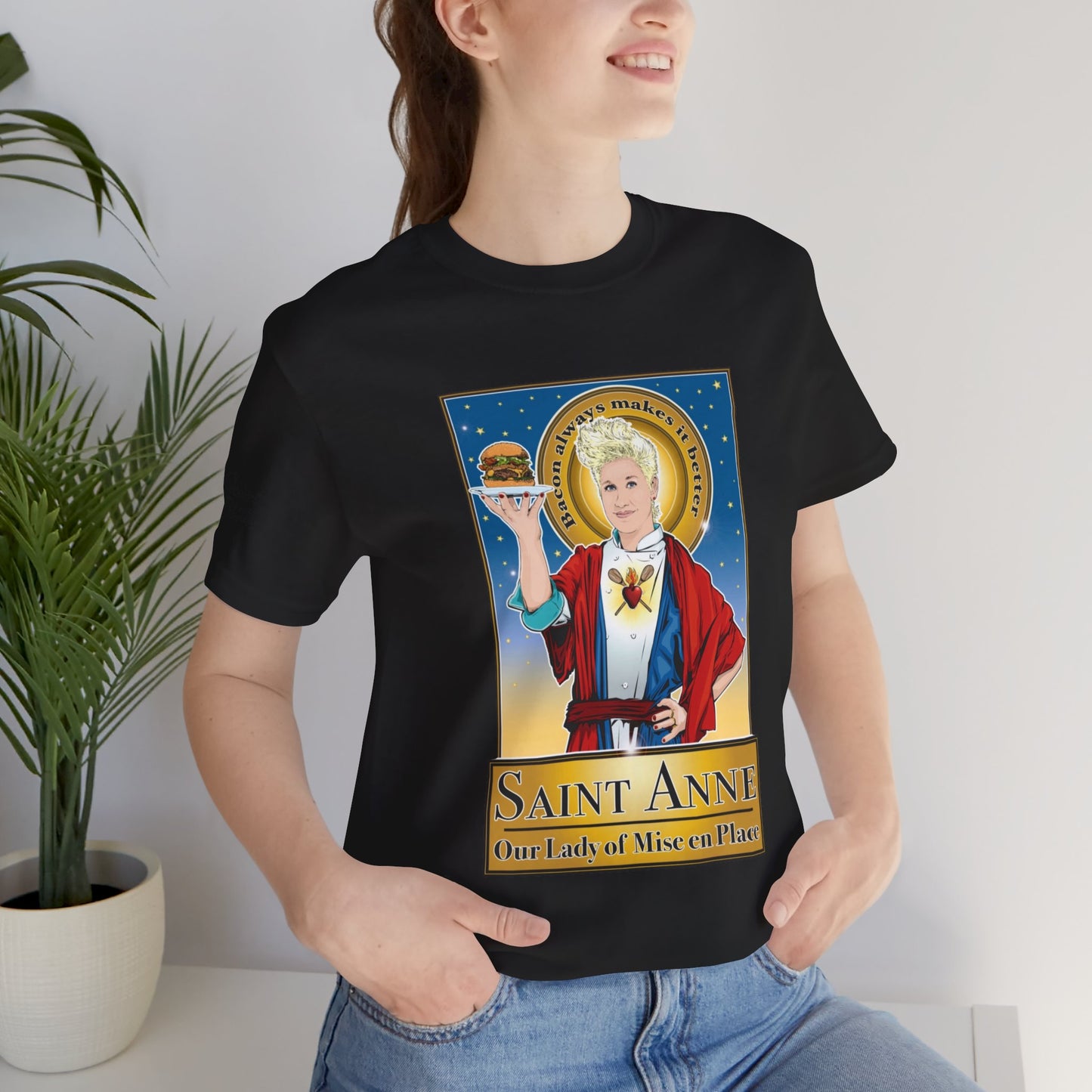 Cleaver & Blade™ Saint Anne — Our Lady of Mise en Place Tee