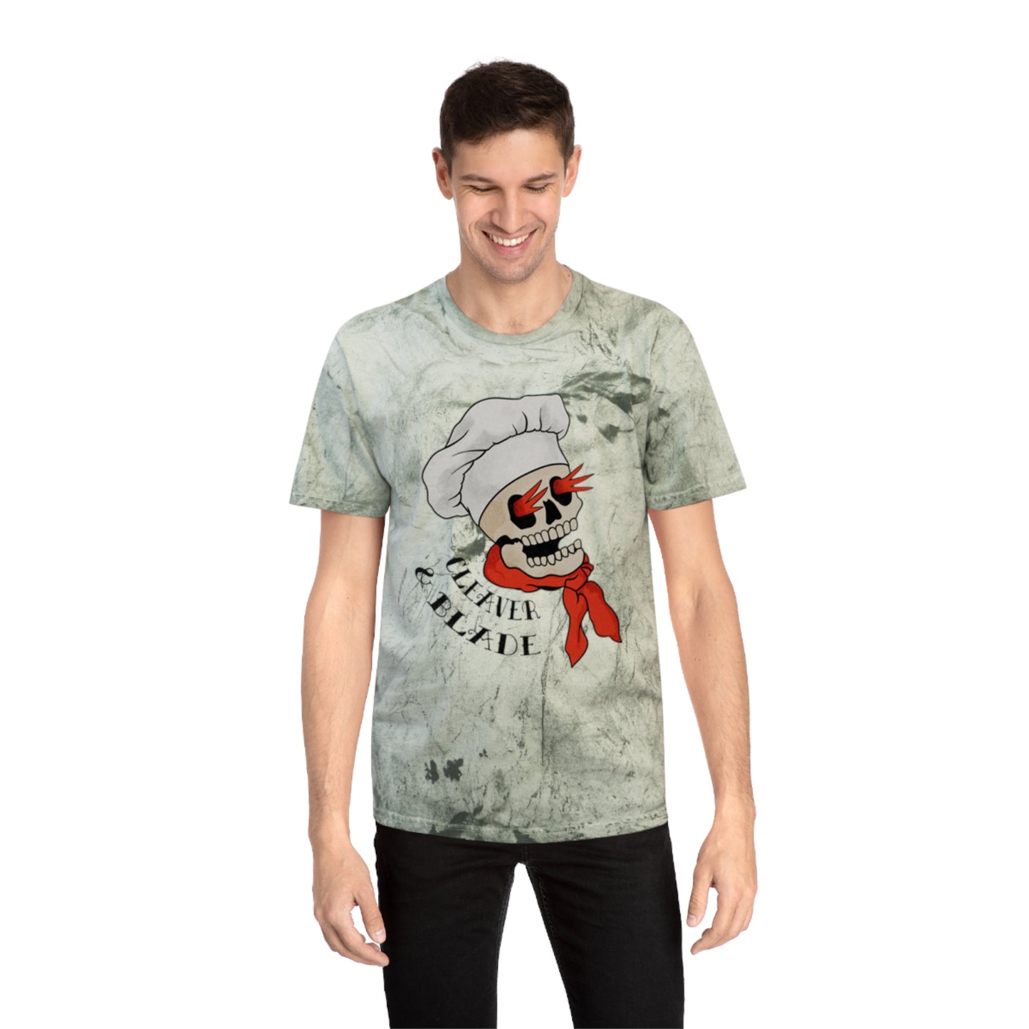 Skull Chef T-Shirt — 'Culinary Blade' Graphic Tee