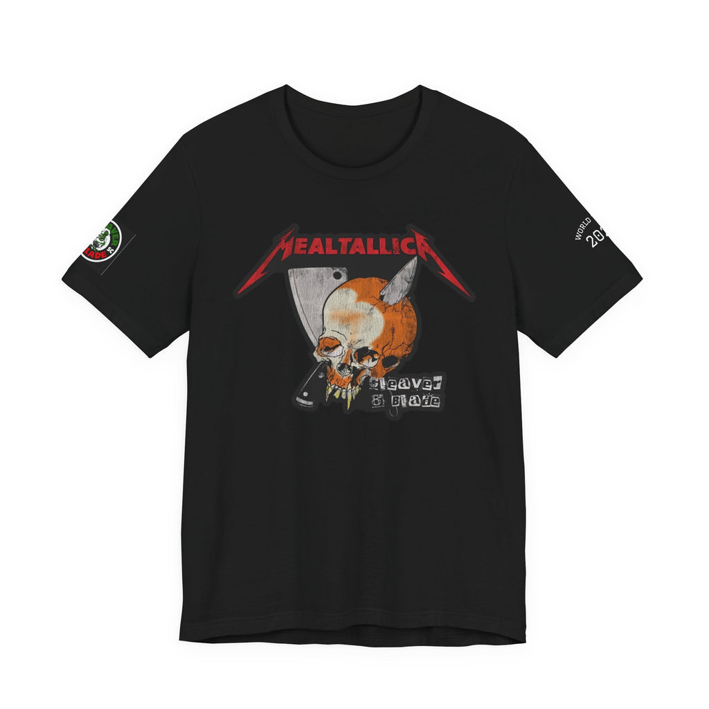 Metal Skull Tee — Real Tallica Graphic T-Shirt