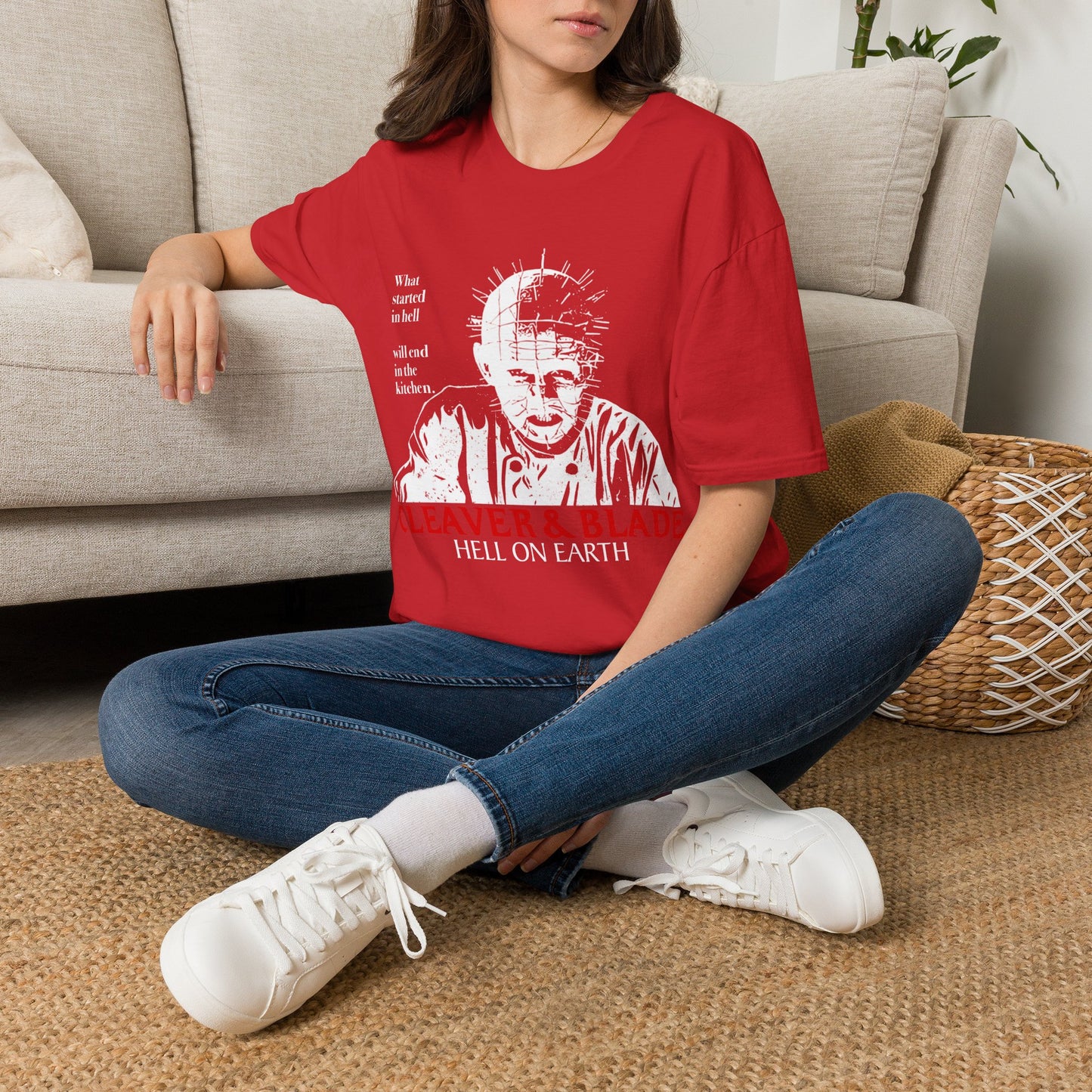 Hell on Earth Tee By Cleaver and Blade