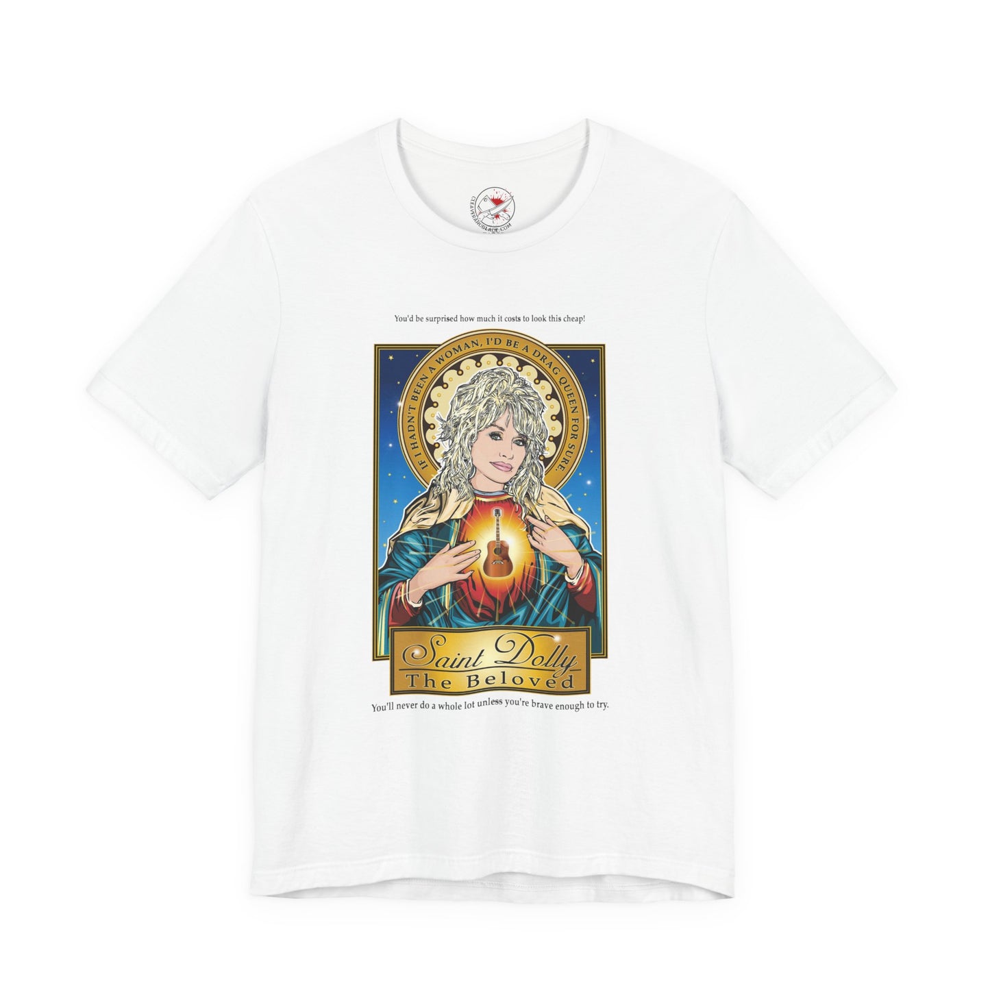 'Saint Dolly the Beloved' Sacred Heart Art T-Shirt