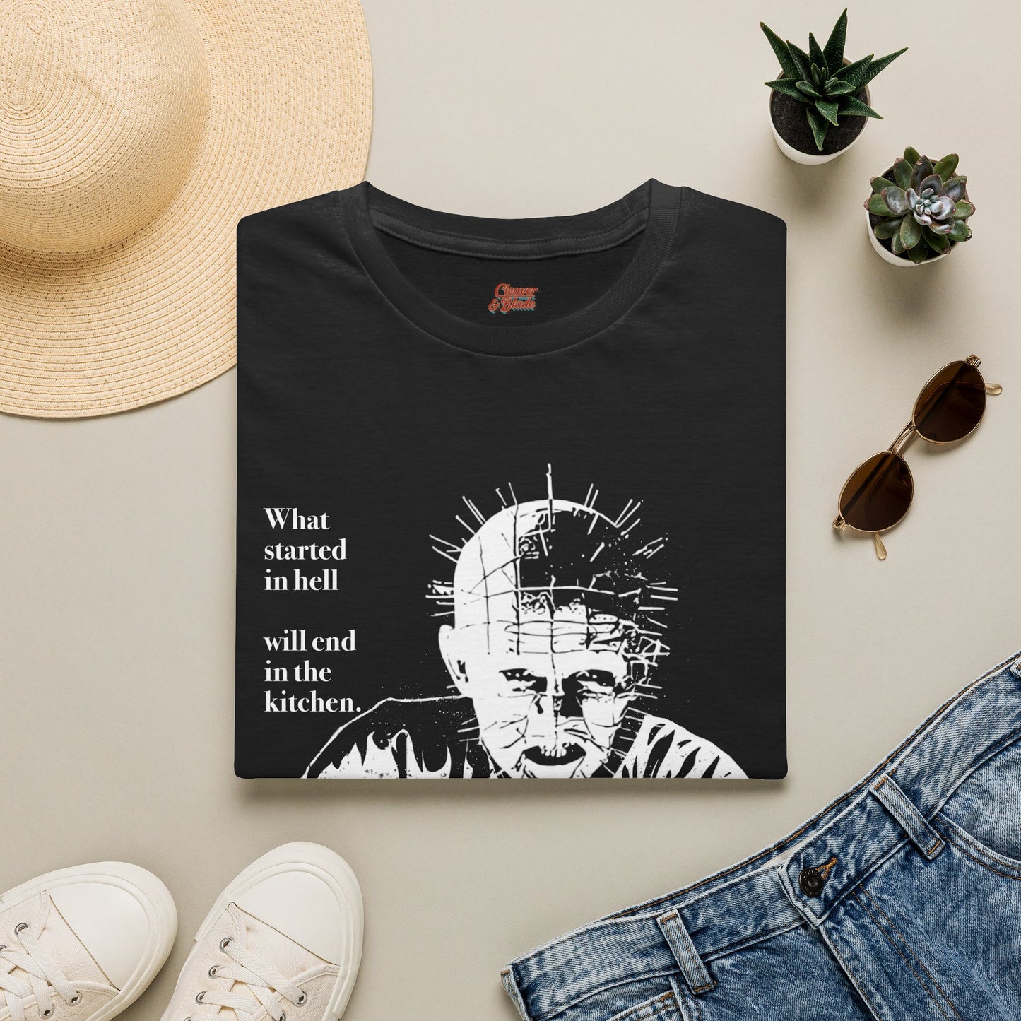 Hell on Earth Tee By Cleaver and Blade