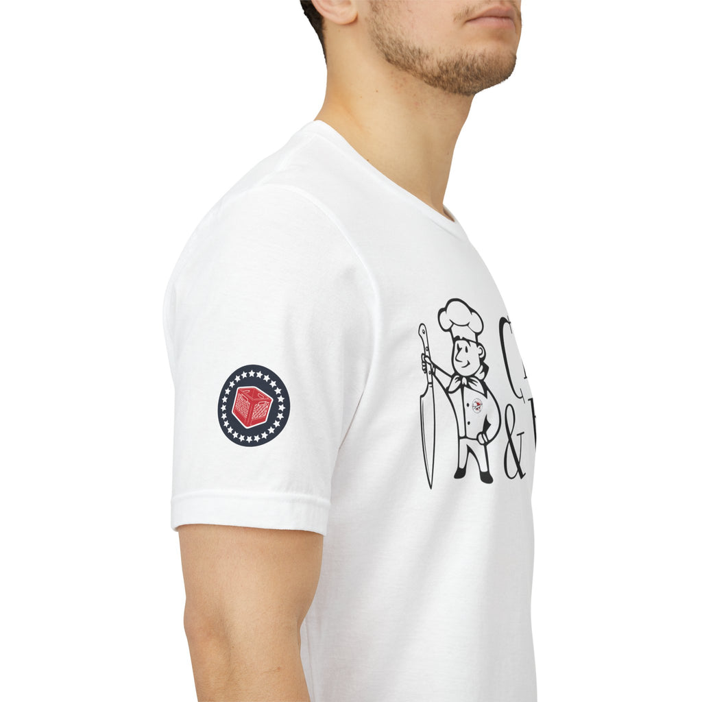 Cleaver & Blade Chef T-Shirt — Jetsons Butcher/Cook Graphic Tee