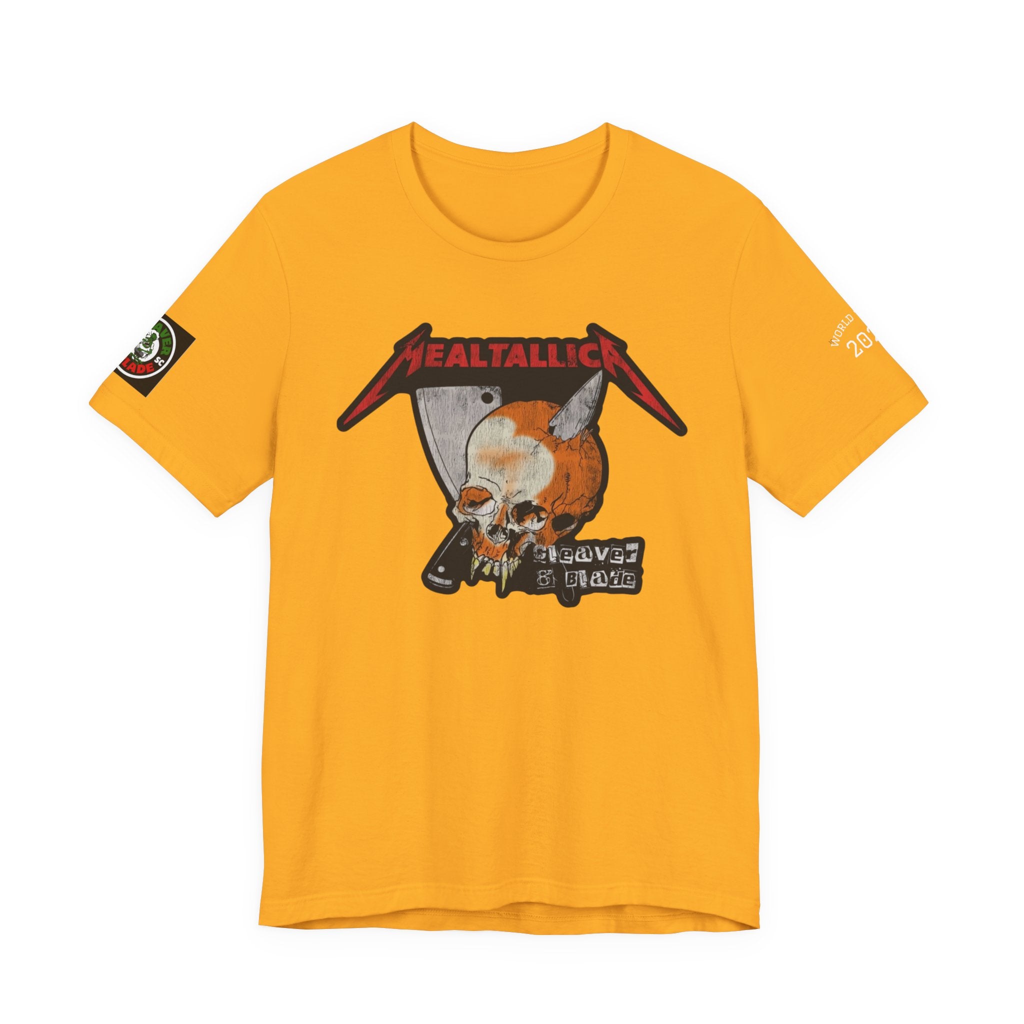 Metal Skull Tee — Real Tallica Graphic T-Shirt