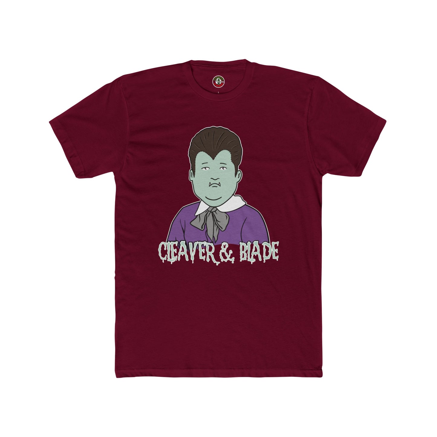 Vintage Vampire Portrait Tee — 'Clawer & Blade' Graphic T-Shirt