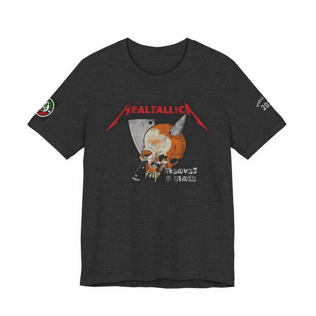 Metal Skull Tee — Real Tallica Graphic T-Shirt