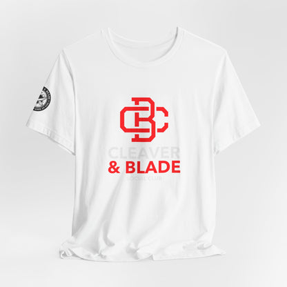 Cleaver & Blade Social Club — College Crest T-Shirt