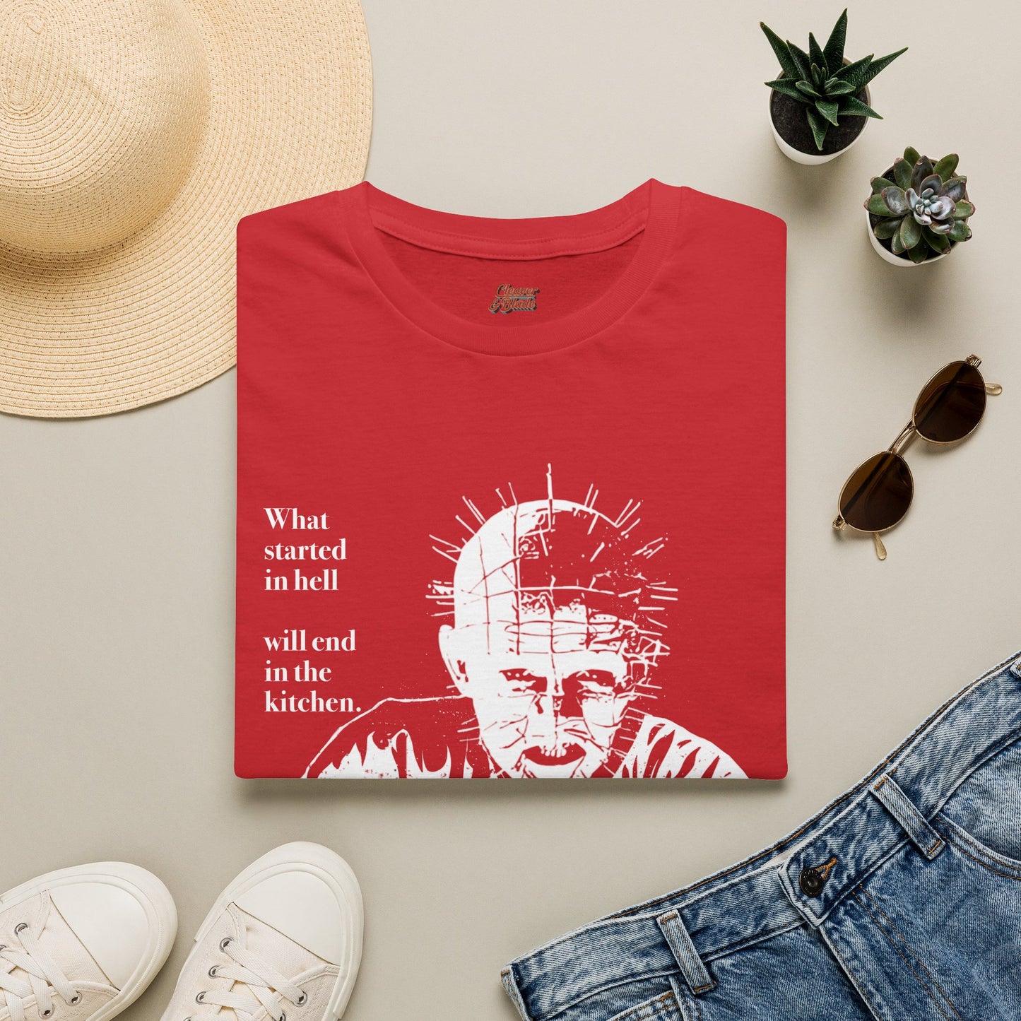 Hell on Earth Tee By Cleaver and Blade