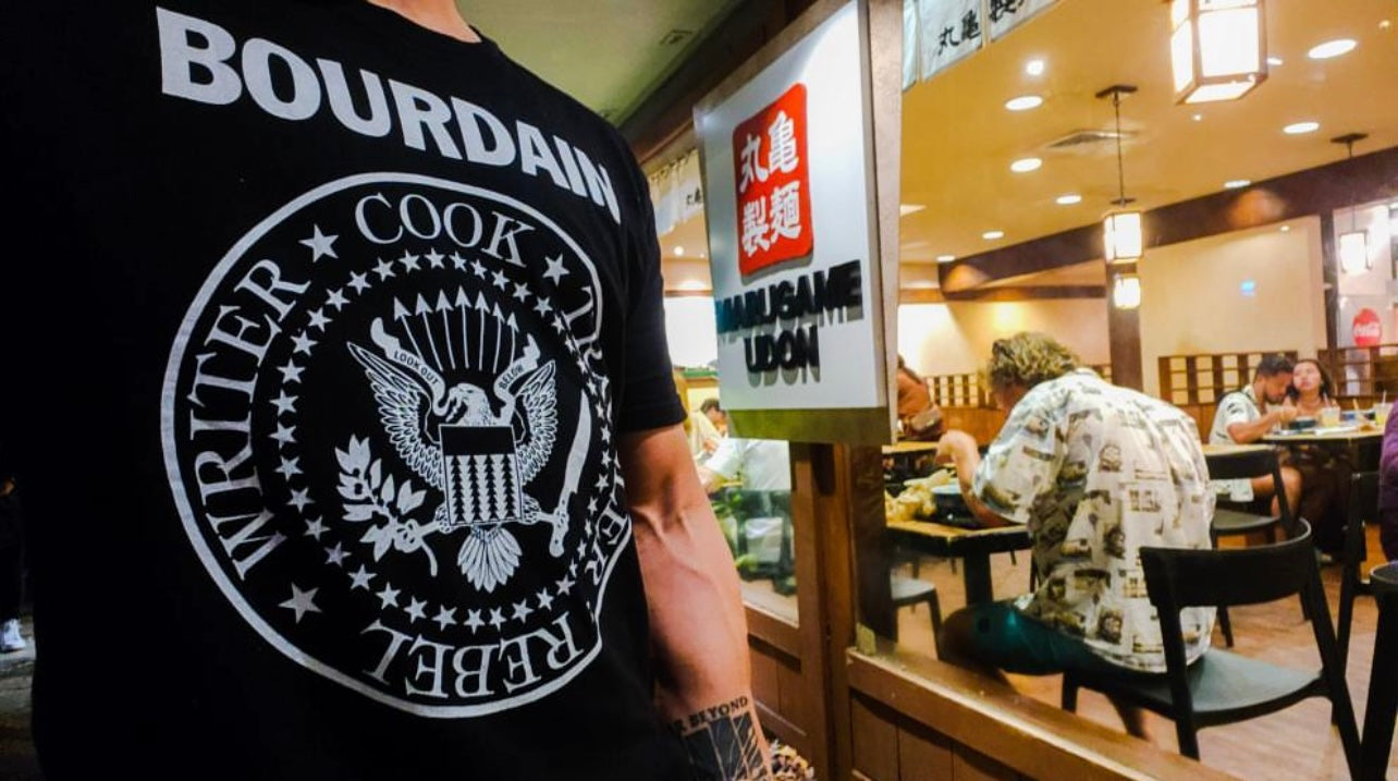 Bourdain T-Shirt Cleaverandblade.com