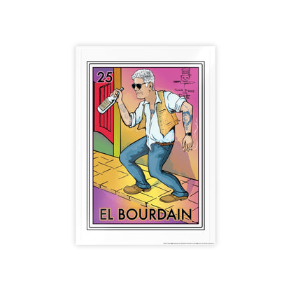 El Bourdain™ “Cook Free or Die” Art Print | Limited Edition Poster