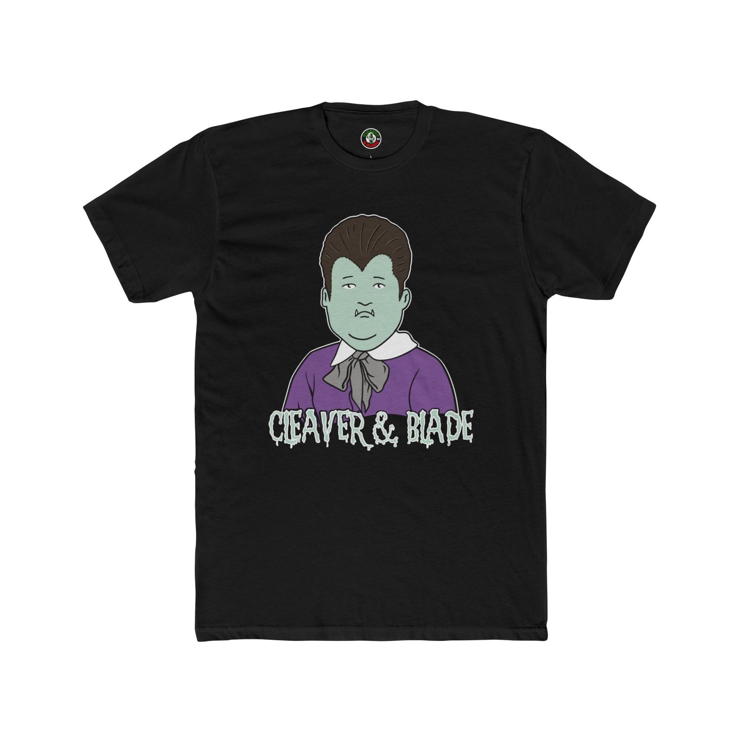 Vintage Vampire Portrait Tee — 'Clawer & Blade' Graphic T-Shirt